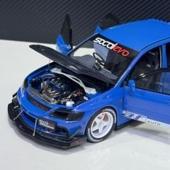 1:18 Mitsubishi Lancer Evo 9 JDM Edition Blue - Super A