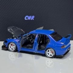 1:18 Mitsubishi Lancer Evo 9 JDM Edition Blue - Super A