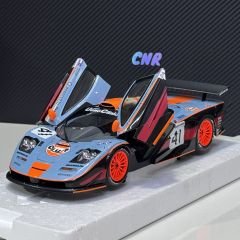 1:18 McLaren F1 GTR 6.0 V12 Team Gulf 1997 Le Mans - Minichamps