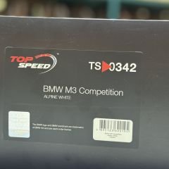 1:18 BMW M3 G80 Competition White 2021 TADİLAT - True Scale
