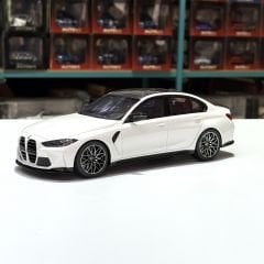 1:18 BMW M3 G80 Competition White 2021 TADİLAT - True Scale