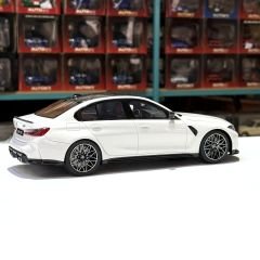 1:18 BMW M3 G80 Competition White 2021 TADİLAT - True Scale