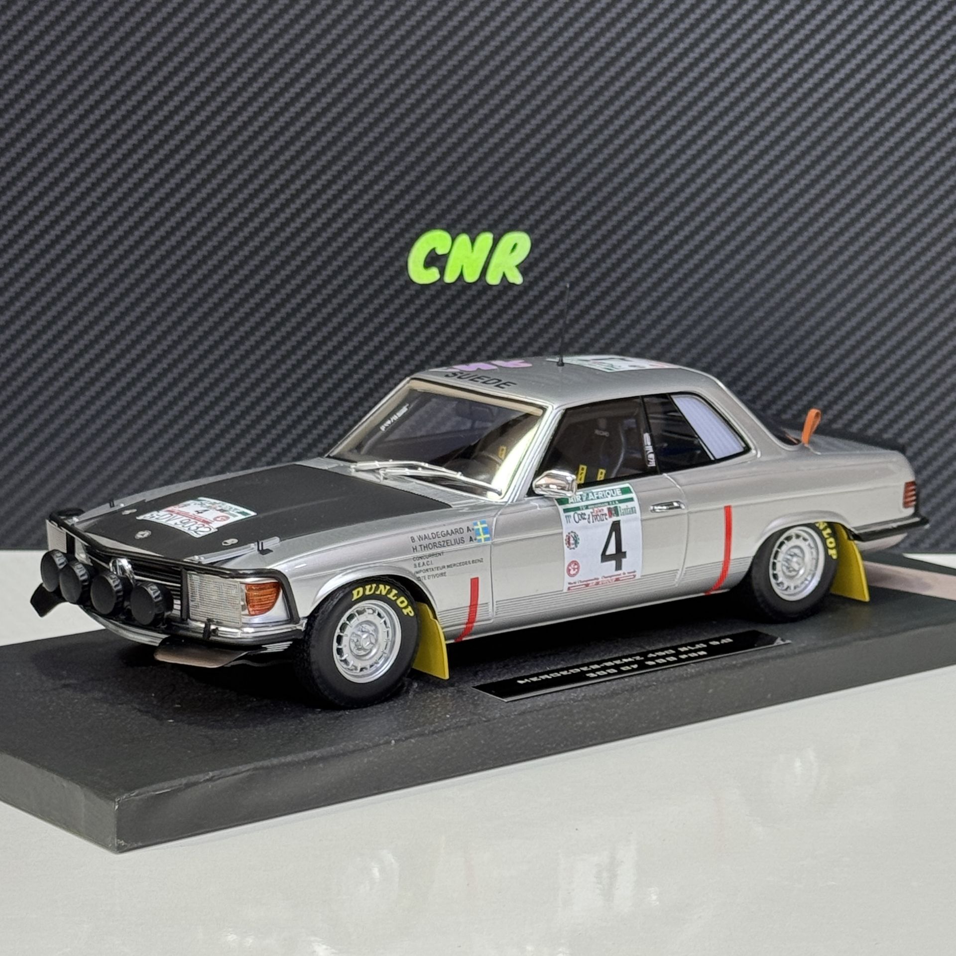 1:18 Mercedes-Benz 450 SLC 5.0 1979 Bandama Rally - Minichamps