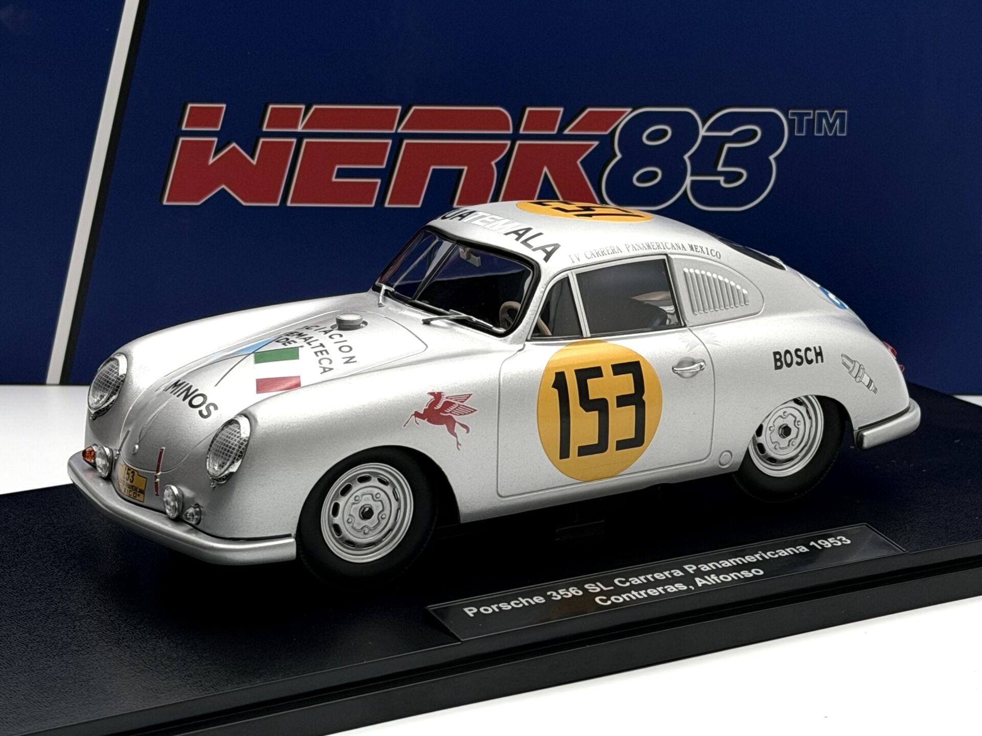 1:18 Porsche 356 SL Carrera Panamericana 1953 - Werk83