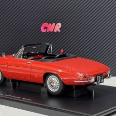 1:18 Alfa Romeo 1600 Duetto Spider Red 1966 - Autoart