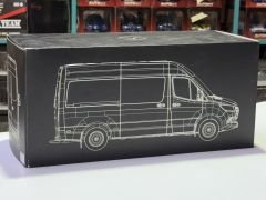 1:18 Mercedes-Benz Sprinter Van Kastenwagen White - Norev