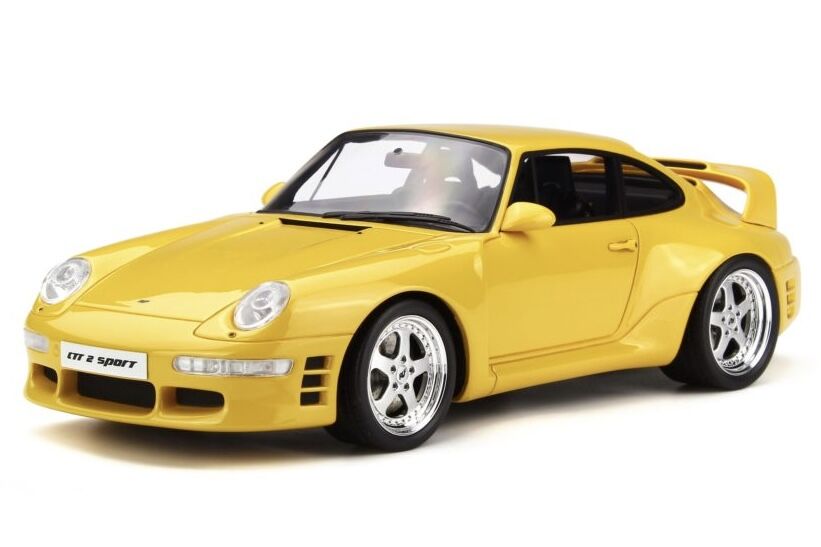 1:18 Porsche 911 993 RUF CTR 2 Yellow GT141 - GT Spirit