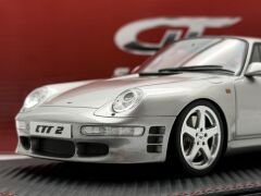 1:18 Porsche 911 993 RUF CTR 2 Silver GT080 - GT Spirit