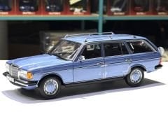 1:18 Mercedes-Benz 200 SW W123 S123 Blue 1982 - Norev