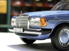 1:18 Mercedes-Benz 200 SW W123 S123 Blue 1982 - Norev
