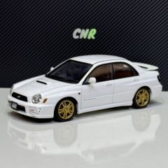 1:18 Subaru New Age Impreza WRX STI White 2001 - Autoart