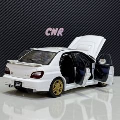 1:18 Subaru New Age Impreza WRX STI White 2001 - Autoart