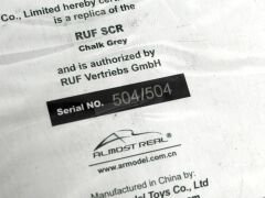 1:18 Porsche 911 RUF SCR Chalk Grey 2018 - Almost Real