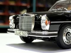 1:18 Mercedes-Benz 280 SE 1968 Black W108 - Norev