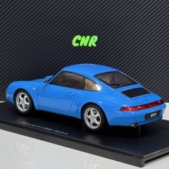 1:18 Porsche 911 (993) Carrera Bluette 1995 - Autoart