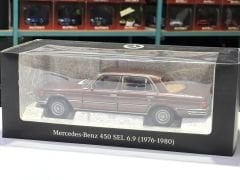 1:18 Mercedes-Benz 450 SEL 6.9 Brown Met W116 1976 - Norev