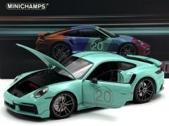 1:18 Porsche 911 992 Turbo S #20 Sport Design Green - Minichamps