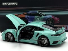 1:18 Porsche 911 992 Turbo S #20 Sport Design Green - Minichamps