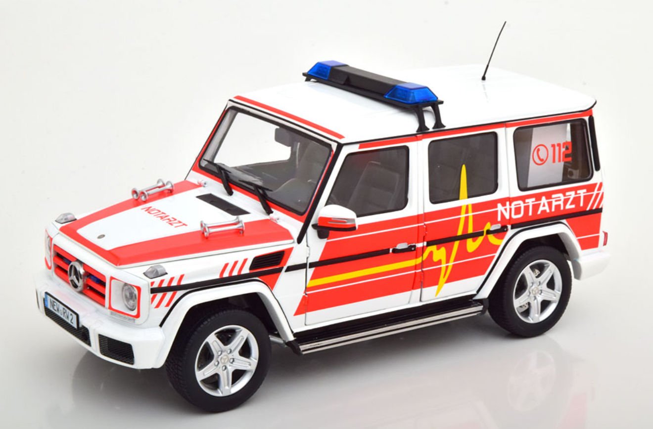 1:18 Mercedes-Benz G Class W463 Ambulance 2015 - I Scale