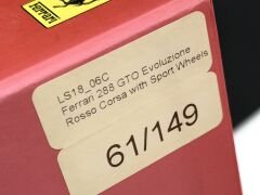 1:18 Ferrari 288 GTO Evoluzione Rosso Corsa Sport Wheels - LookSmart