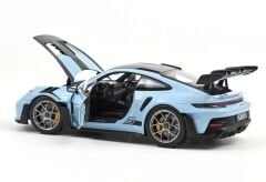 1:18 Porsche 992 GT3 RS Weissach Package 2022 Golf Blue - Norev