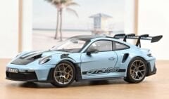 1:18 Porsche 992 GT3 RS Weissach Package 2022 Golf Blue - Norev