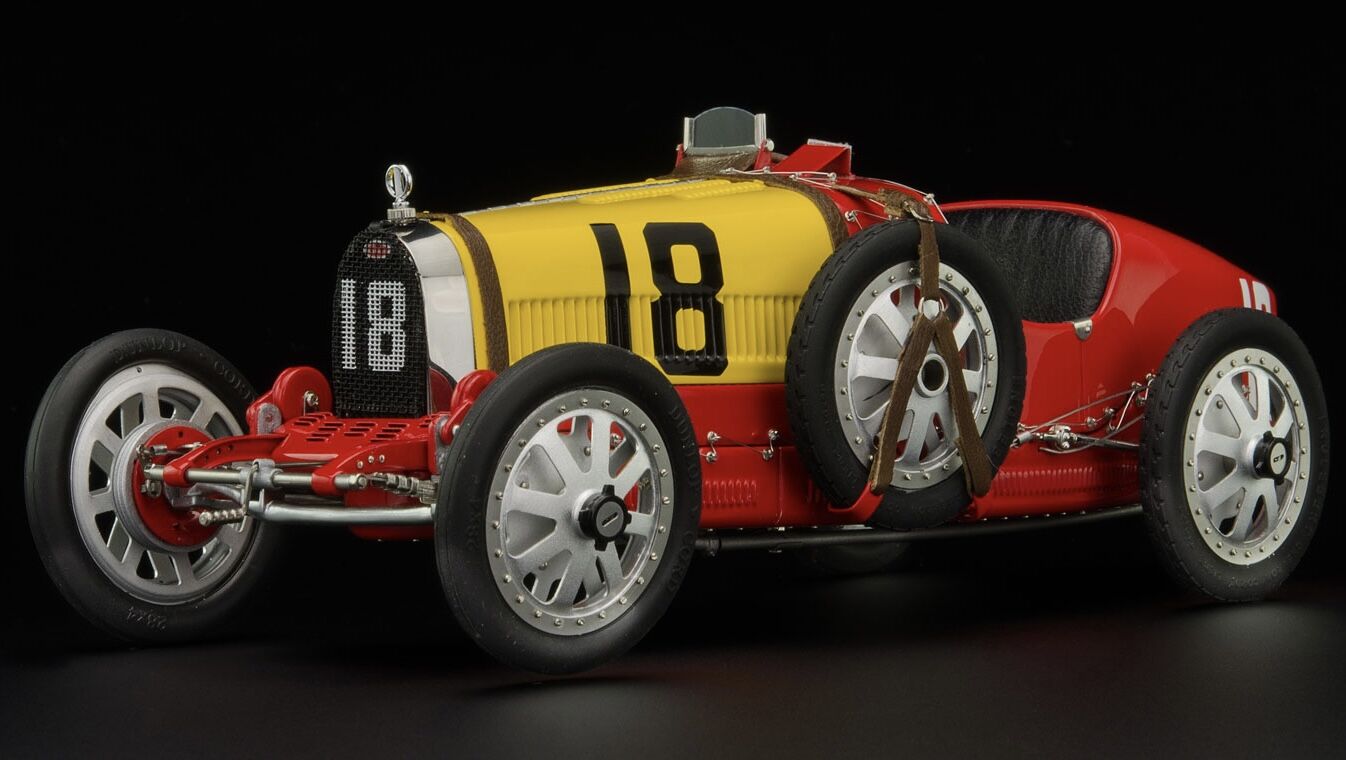 1:18 Bugatti Typ 35 Nation Colour Project Spain 1924 -CMC