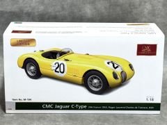 1:18 Jaguar C Type 1953 Le Mans Yellow #20 - CMC