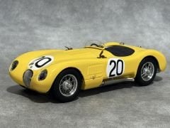 1:18 Jaguar C Type 1953 Le Mans Yellow #20 - CMC