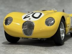 1:18 Jaguar C Type 1953 Le Mans Yellow #20 - CMC
