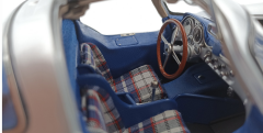 1:18 Mercedes-Benz 300 SLR Uhlenhaut 1955 Blue Interior - CMC