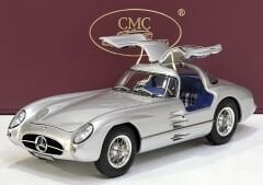 1:18 Mercedes-Benz 300 SLR Uhlenhaut 1955 Blue Interior - CMC