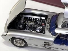 1:18 Mercedes-Benz 300 SLR Uhlenhaut 1955 Blue Interior - CMC