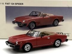1:18 FIAT 124 Spider 1985 Red 72612 - Autoart Millennium