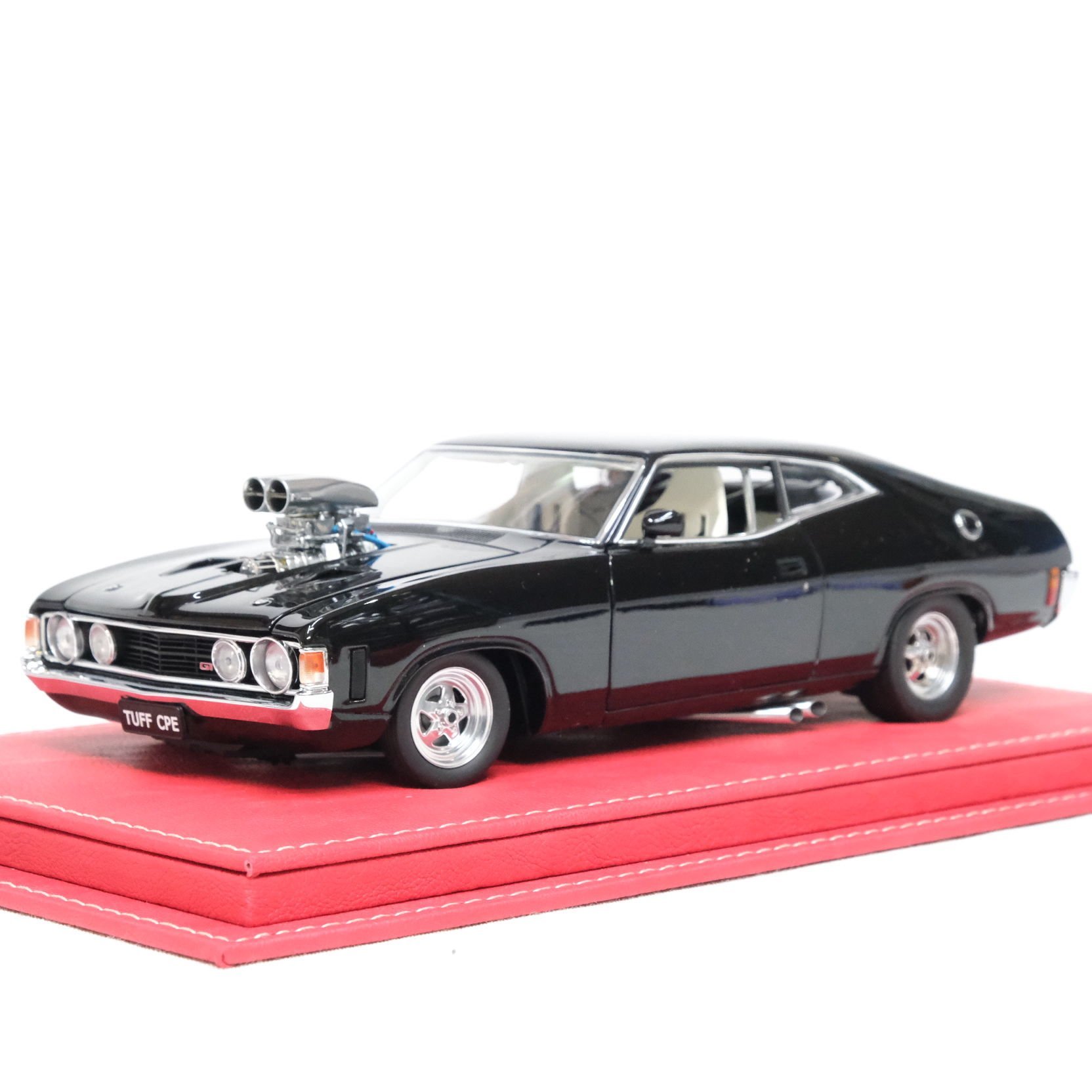 1:18 Ford XA Falcon Blown GT Hardtop Black Custom - Autoart