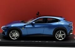 1:18 Ferrari Purosangue Blu Corsa 84 pcs - BBR Models
