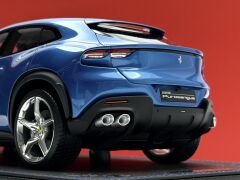 1:18 Ferrari Purosangue Blu Corsa 84 pcs - BBR Models