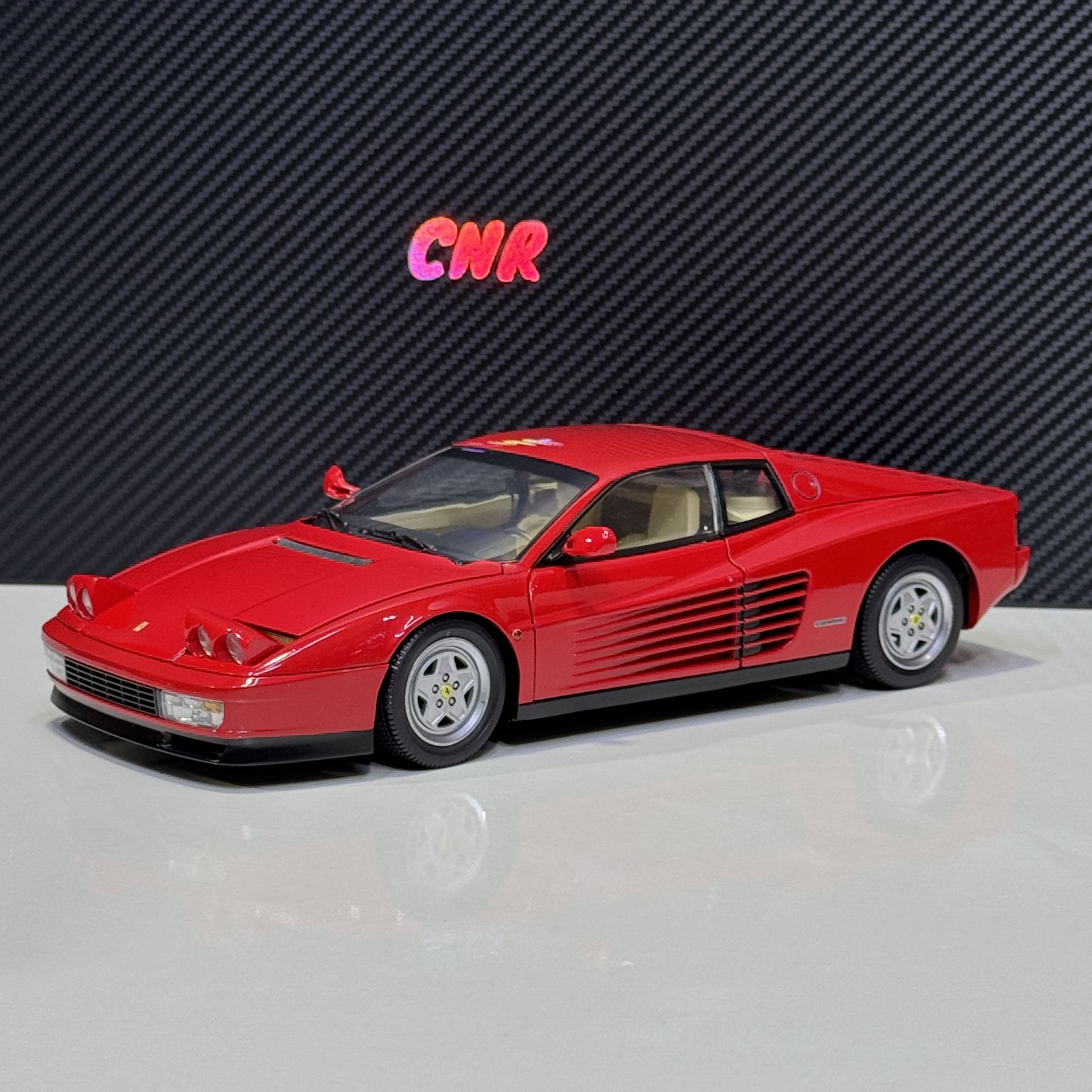 1:18 Ferrari Testarossa 1990 Red - Kyosho