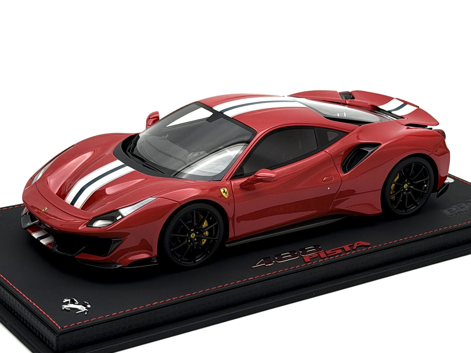 1:18 Ferrari 488 Pista Rosso Corsa Met Limited 50 pcs. - BBR Models