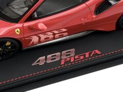 1:18 Ferrari 488 Pista Rosso Corsa Met Limited 50 pcs. - BBR Models