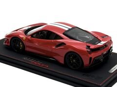 1:18 Ferrari 488 Pista Rosso Corsa Met Limited 50 pcs. - BBR Models