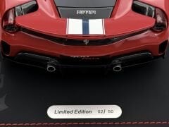 1:18 Ferrari 488 Pista Rosso Corsa Met Limited 50 pcs. - BBR Models