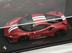 1:18 Ferrari 488 Pista Rosso Corsa Met Limited 50 pcs. - BBR Models