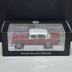 1:18 Mercedes-Benz 220S W111 1959 Middle Red - Norev