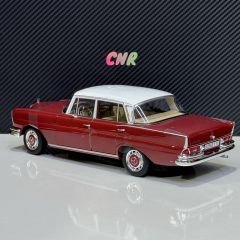 1:18 Mercedes-Benz 220S W111 1959 Middle Red - Norev