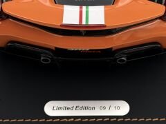 1:18 Ferrari 488 Pista Honda Orange Limited 10 pcs. - BBR Models