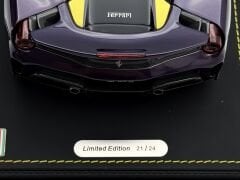1:18 Ferrari 488 Pista Spider Hong Kong Violet Limited 24 pcs. - BBR Models