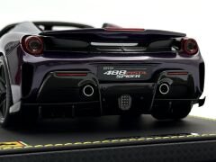 1:18 Ferrari 488 Pista Spider Hong Kong Violet Limited 24 pcs. - BBR Models