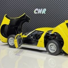 1:18 Lamborghini Miura SV 1971 Yellow - Autoart