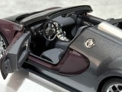 1:18 Bugatti Veyron Grand Sport 2009 Grey/Purple Met - Minichamps